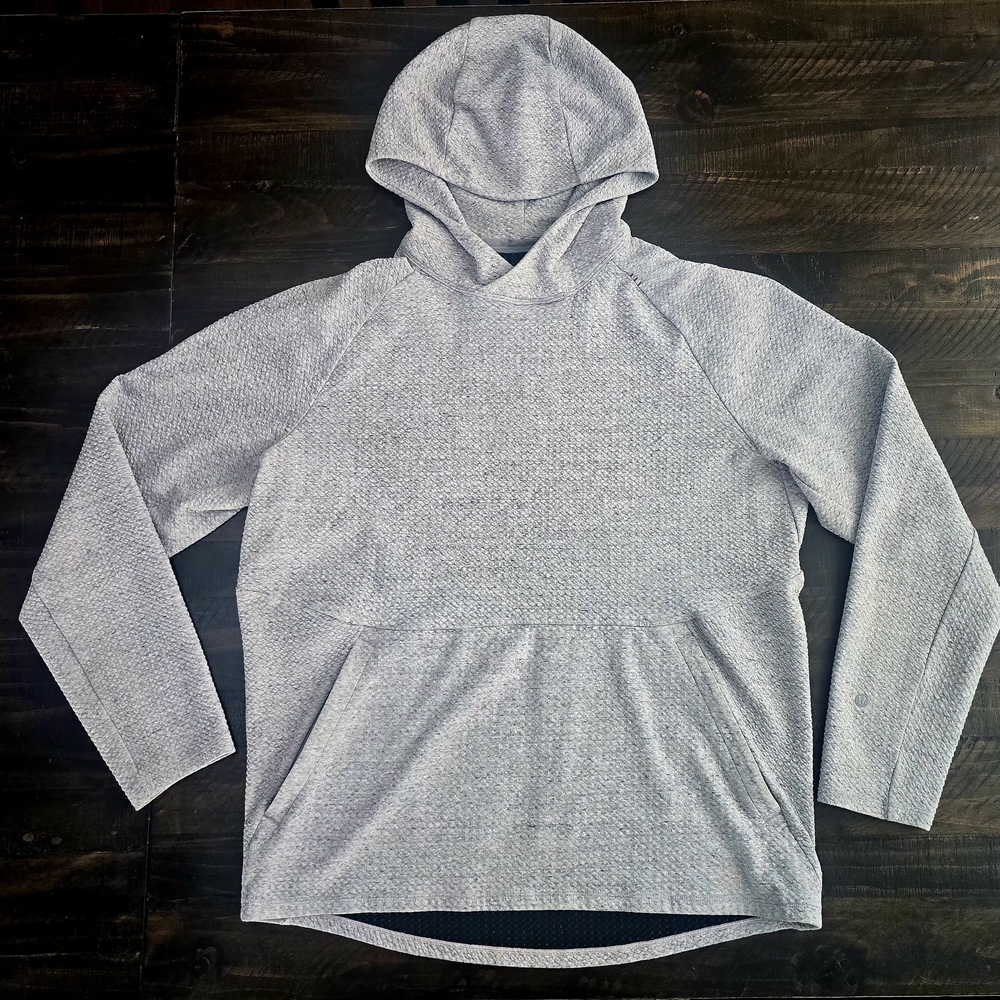 Lululemon Athletica Light Gray Men's Hoodie